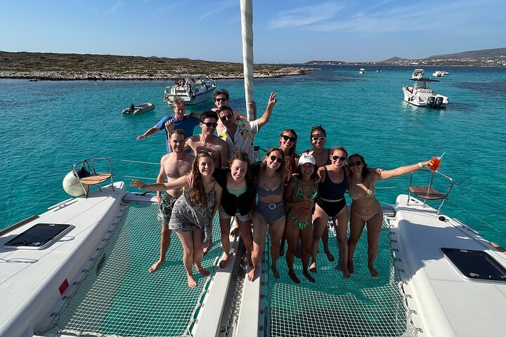 Catamaran Semi Cruise Paros Antiparos includes Food and Drinks