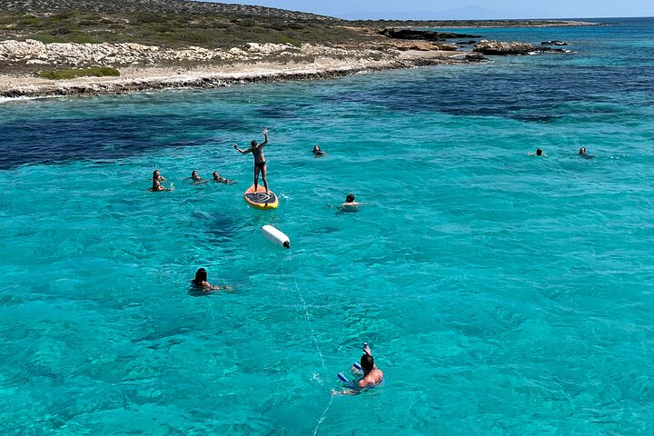 Catamaran Semi Cruise Paros Antiparos includes Food and Drinks