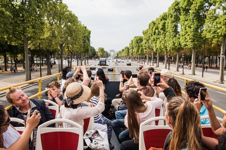 Paris Big Bus Hop-On Hop-Off Tour with Optional River Cruise