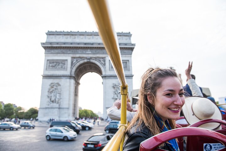 Paris Big Bus Hop-On Hop-Off Tour with Optional River Cruise