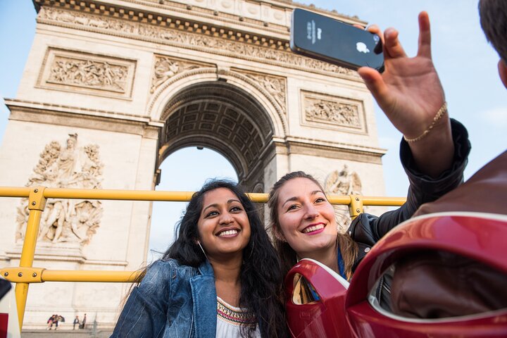 Paris Big Bus Hop-On Hop-Off Tour with Optional River Cruise