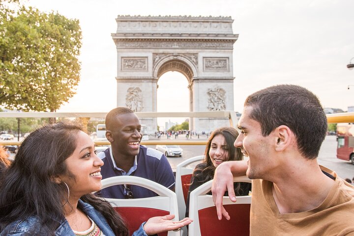 Paris Big Bus Hop-On Hop-Off Tour with Optional River Cruise