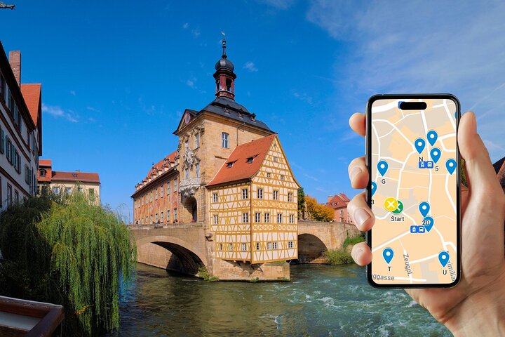 Self-guided scavenger hunt and city game in Bamberg