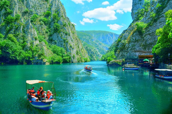 Group Tour from Skopje:Millennium Cross,Matka Canyon&Etno Village