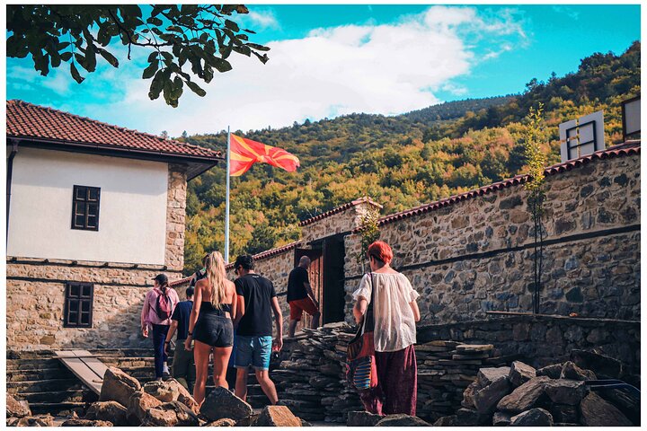 Group Tour from Skopje:Millennium Cross,Matka Canyon&Etno Village