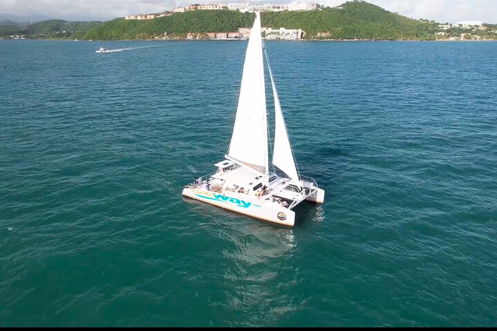 Icacos Island Luxury Sailing Catamaran All Inclusive Tour