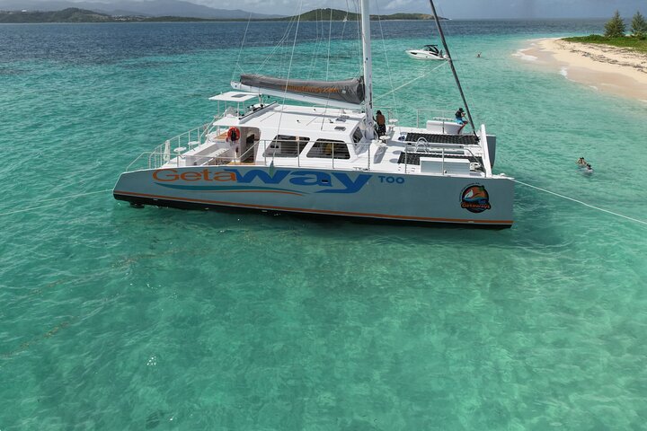 Icacos Island Luxury Sailing Catamaran All Inclusive Tour