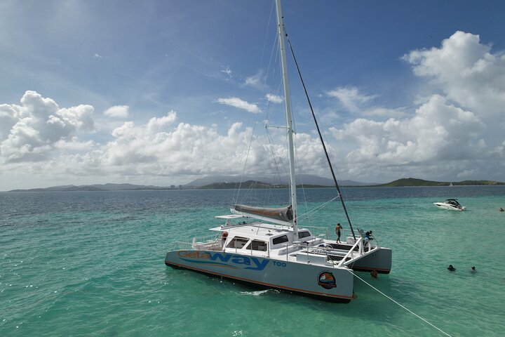 Icacos Island Luxury Sailing Catamaran All Inclusive Tour