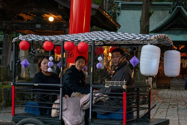 Horse-drawn carriage with Mt. Fuji Views