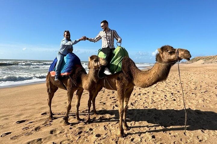 Explore Tangier: Cape Espartel, caves and camel ride.