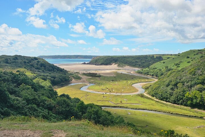 Three Cliffs Bay Circular Walk Gower Peninsula