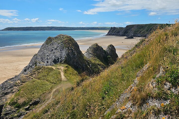 Three Cliffs Bay Circular Walk Gower Peninsula