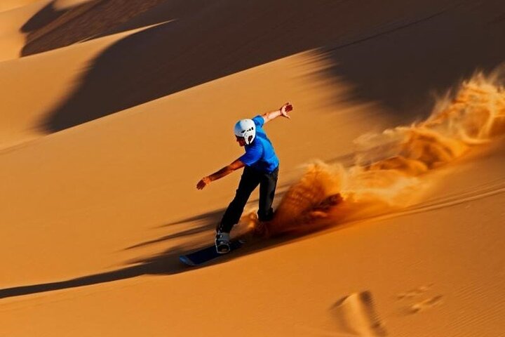 Doha Desert Safari, QuadBike,Dune buggy, Sandboarding & CamelRide