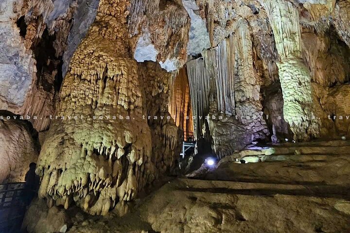 Phong Nha Cave and Paradise Cave: Guided Boat Tour & Exploration