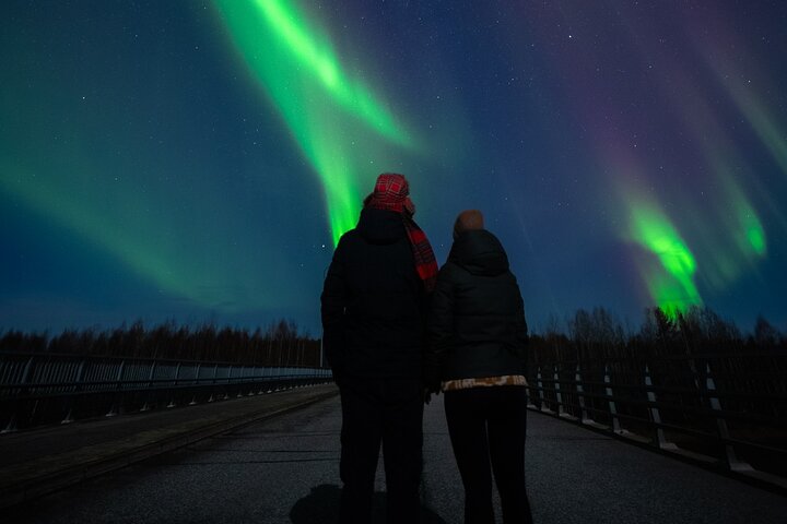 Rovaniemi: Northern Lights Pro Guaranteed - Unlimited Distance