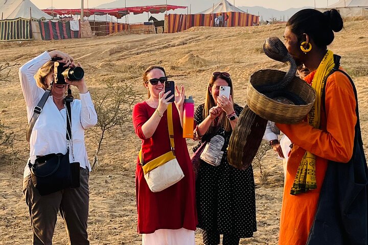 Camel Desert Safari with Sunset -The Pushkar Route