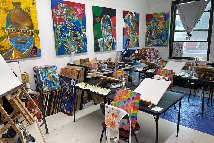 NYC: Abstract Painting with Palette Knives – Small Group