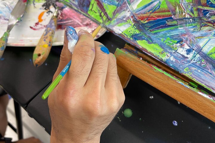 NYC: Abstract Painting with Palette Knives – Small Group