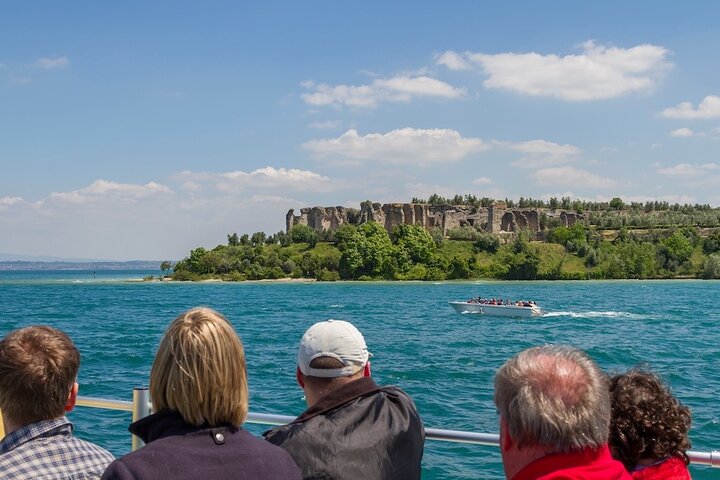 From Verona Sirmione Lake Garda with Boat and Spritz Tasting