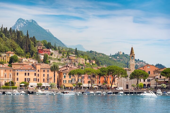 From Verona Sirmione Lake Garda with Boat and Spritz Tasting