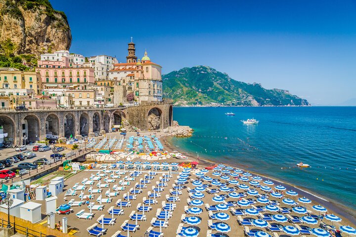 Small Group Amalfi Coast Boat Day Tour from Amalfi