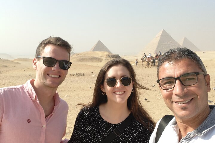 Giza Pyramids and Grand Egyptian Museum full day tour.