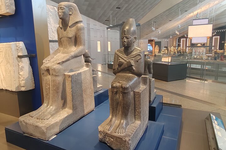 Giza Pyramids and Grand Egyptian Museum full day tour.