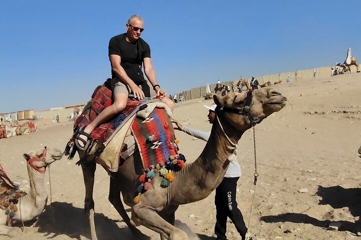 Giza Pyramids and Grand Egyptian Museum full day tour.