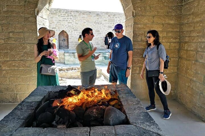 Gobustan & Mud, Fire Temple, Burning Mountain (Group & Private)