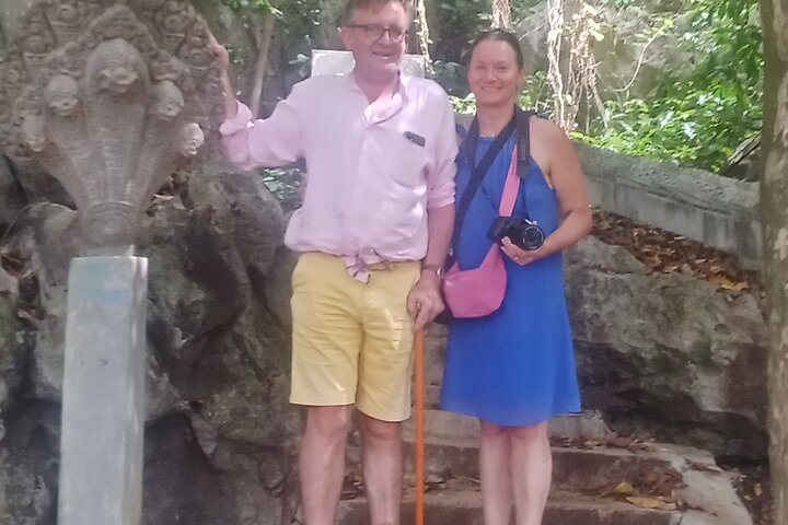 KAMPOT: Pepper farm. Cave. Secret Lake. Kep Crab market & Salt..
