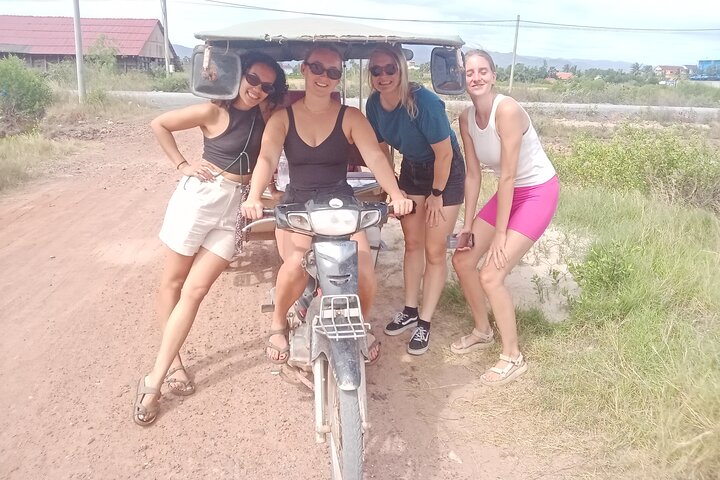 KAMPOT: Pepper farm. Cave. Secret Lake. Kep Crab market & Salt..