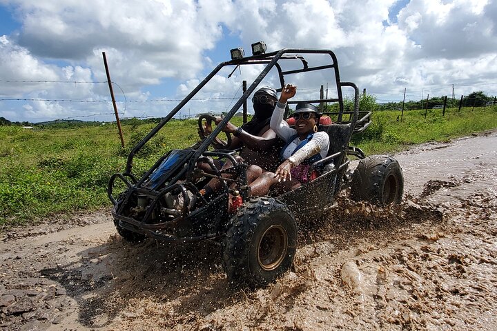 Antigua Mud Buggy Adventure with Beach Stop - St. Mary's