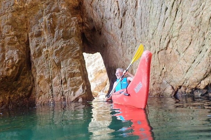 Costa Brava: Sea Kayak Tour to Rats Penats Cave (8:15 AM)