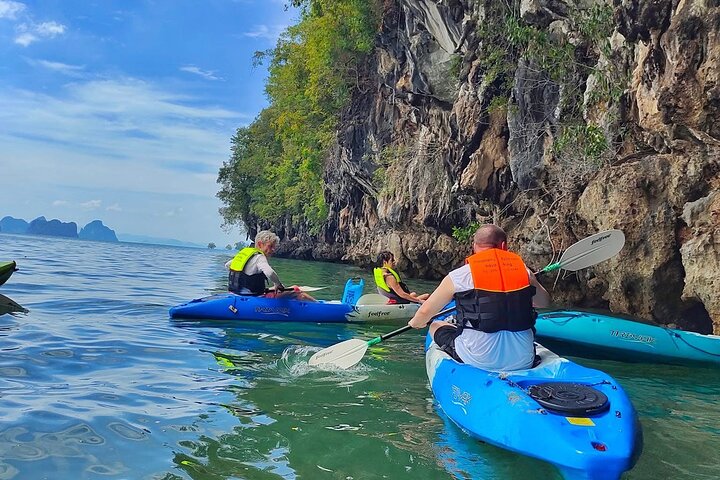 Ko Lanta Half-Day Kayaking 2 Caves Ghost Cave &Talabeng Sea Cave