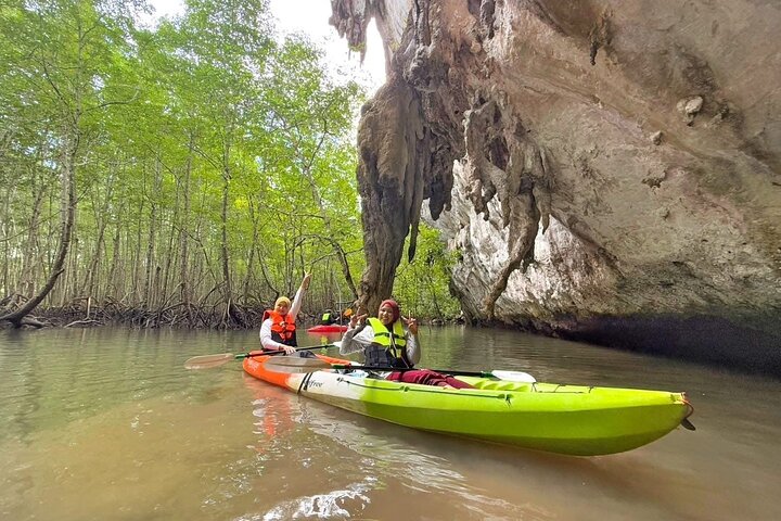 Ko Lanta Half-Day Kayaking 2 Caves Ghost Cave &Talabeng Sea Cave