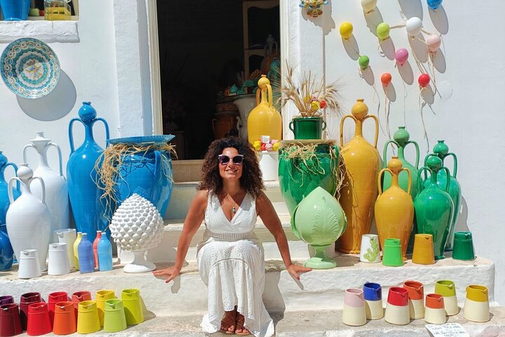 Tour : Alberobello, Ostuni, Locorotondo : Local Guide & Lunch