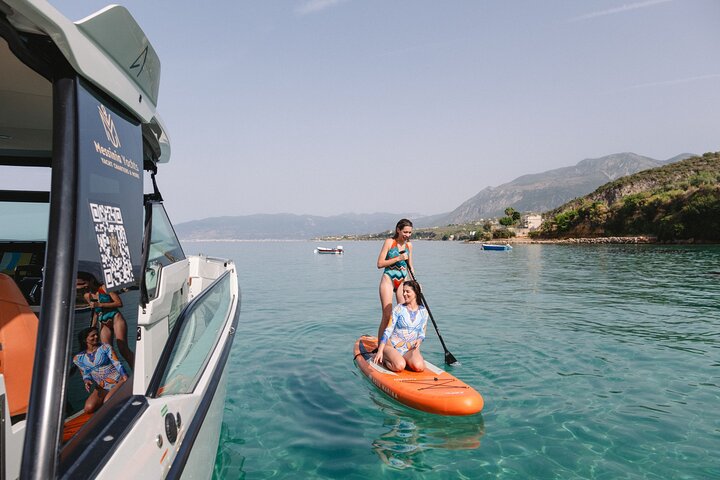 Messinia Half-Day Private Yacht Cruise (Kardamyli, Foneas)