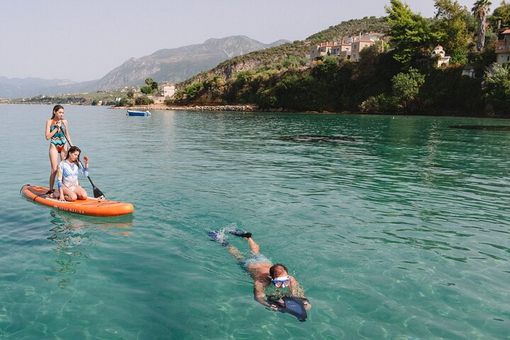 Messinia Half-Day Private Yacht Cruise (Kardamyli, Foneas)