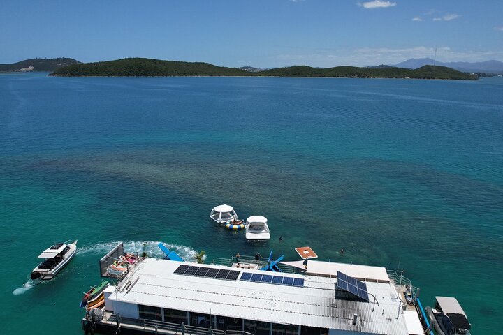 Ponton Day Trip SWIM with fish’s All meals included with LYVAI