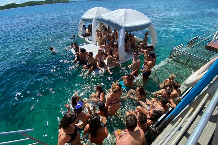 Ponton Day Trip SWIM with fish’s All meals included with LYVAI