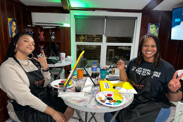Hip Hop and R&B Paint Party Experience