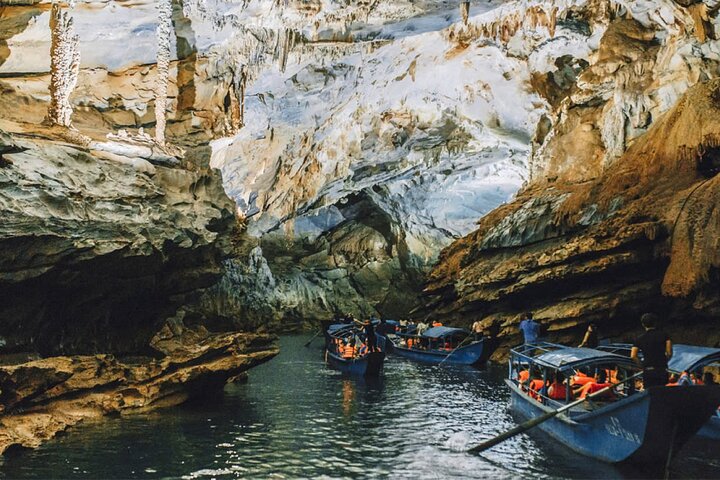 Phong Nha Cave & Paradise Cave Full-Day Exploration from Hue