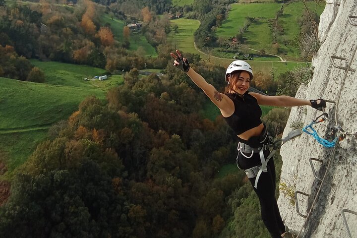 Experience to Via Ferrata in Cantabria