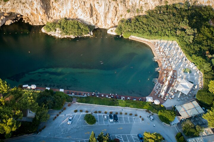 Lake Vouliagmeni Thermal Spa And Temple Of Poseidon Tour