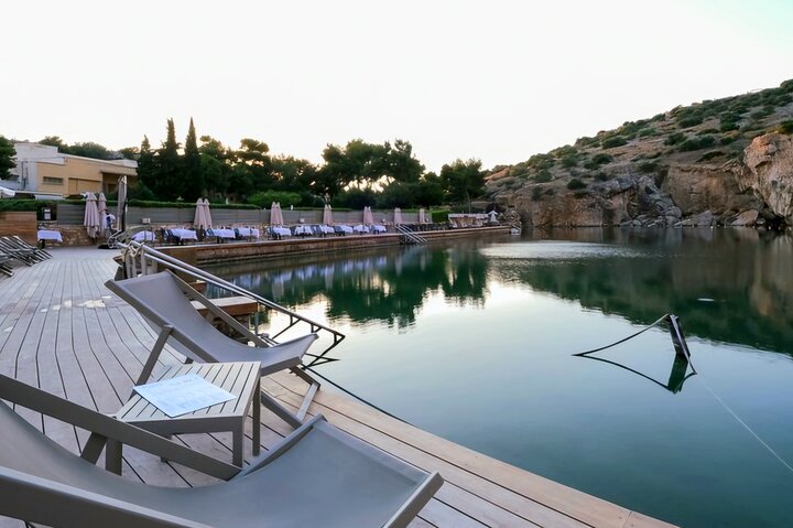 Lake Vouliagmeni Thermal Spa And Temple Of Poseidon Tour