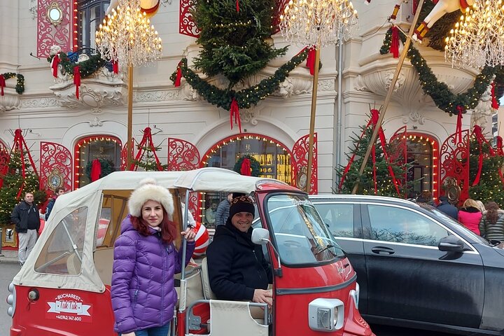Bucharest Tuk Tuk city tour