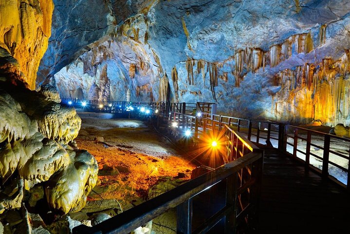 Phong Nha Cave & Paradise Cave Full-Day Exploration from Hue