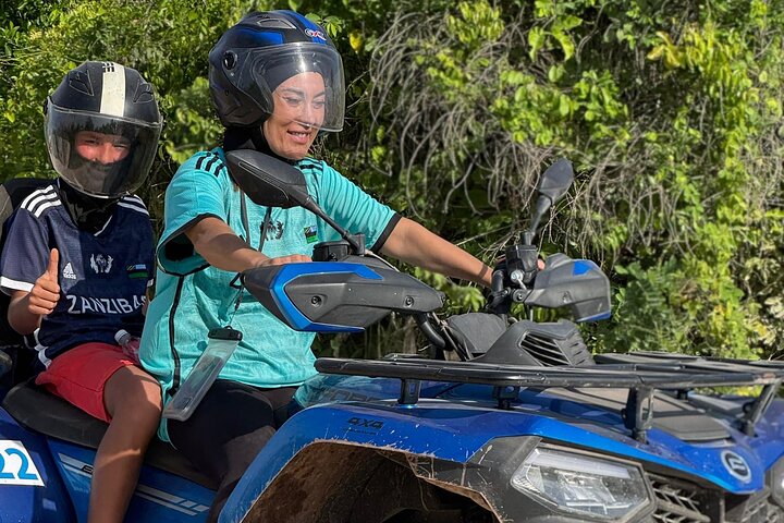 4h Quad Adventures in Zanzibar: Nungwi / Kendwa Transfer inclus