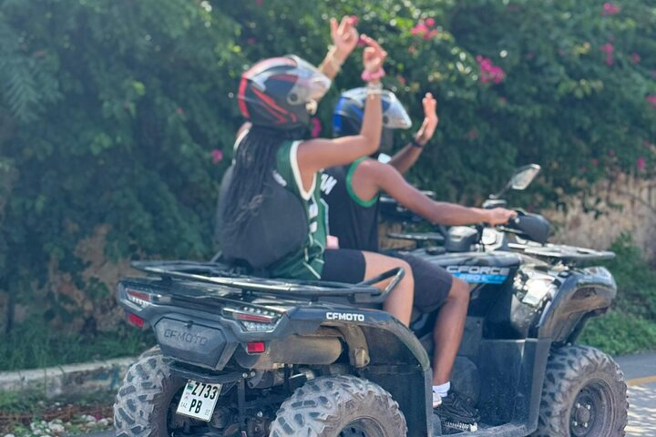 4h Quad Adventures in Zanzibar: Nungwi / Kendwa Transfer inclus