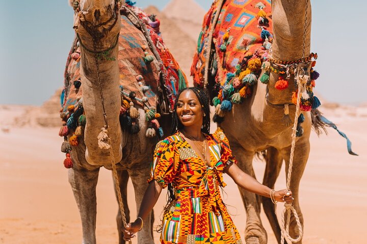 2 Hours Luxury Private Pyramids Photoshoot In Giza